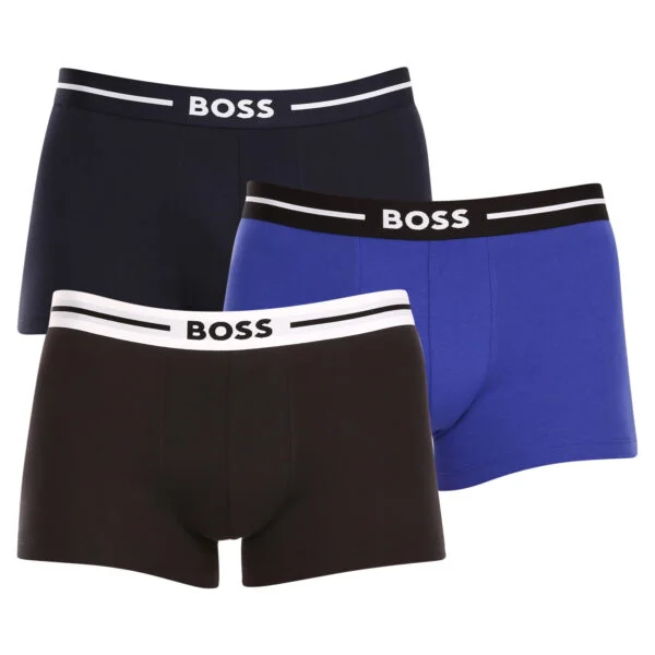 3PACK pánské boxerky BOSS vícebarevné (50499390 971) M