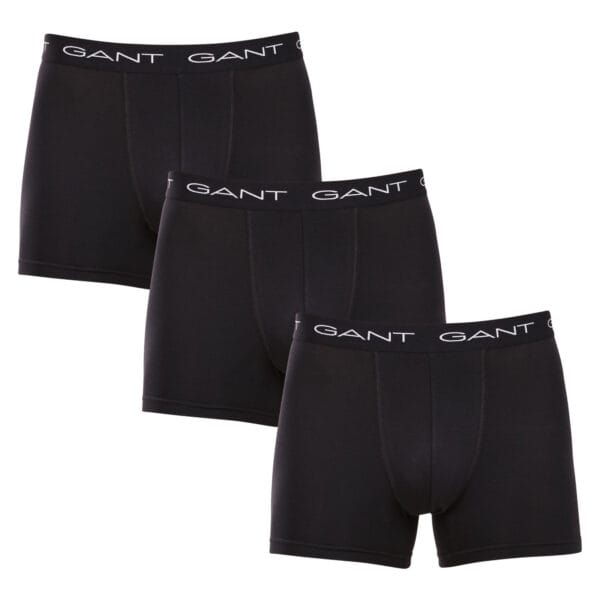 3PACK pánské boxerky Gant černé (900013004-005) L