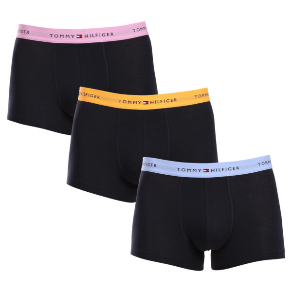 3PACK pánské boxerky Tommy Hilfiger tmavě modré (UM0UM02763 0VI) S