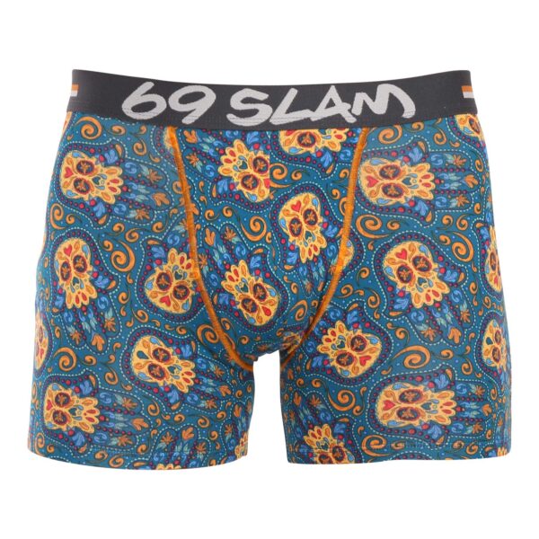 Pánské boxerky 69SLAM fit bamboo hamsa hand gilbert (MPBHHD-BB) S