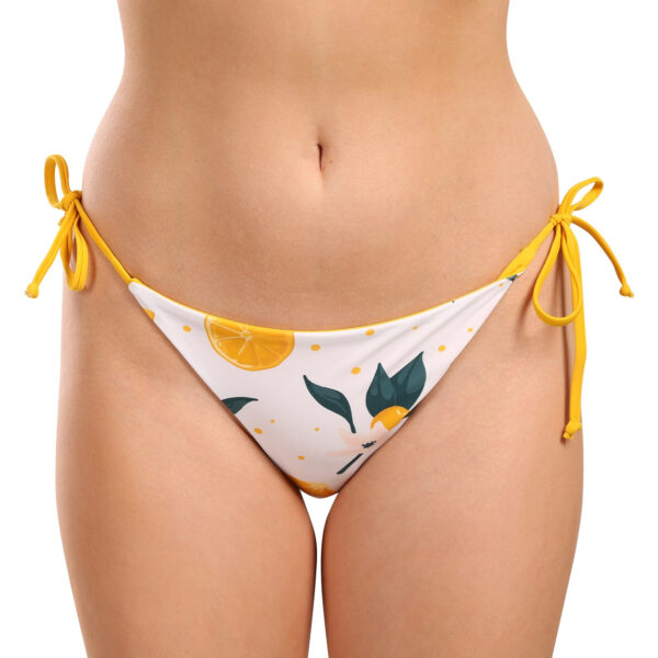 Veselé dámské plavkové kalhotky Dedoles Pomeranče (D-W-SCL-S-BBT-C-1583) XXL