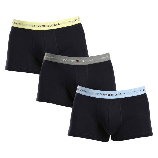 3PACK pánské boxerky Tommy Hilfiger tmavě modré (UM0UM02763 0T9) S