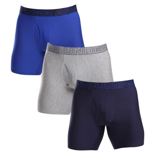 3PACK pánské boxerky Under Armour vícebarevné (1383884 410) 5XL