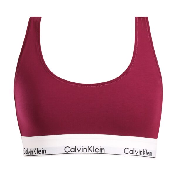 Dámská podprsenka Calvin Klein fialová (F3785E-VGP) L