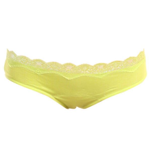 Menstruační kalhotky Bodylok Modal Lime střední menstruace (BD2227) S