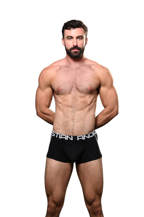 Pánské boxerky Andrew Christian černé TROPHY BOY (93008-BLK) XL