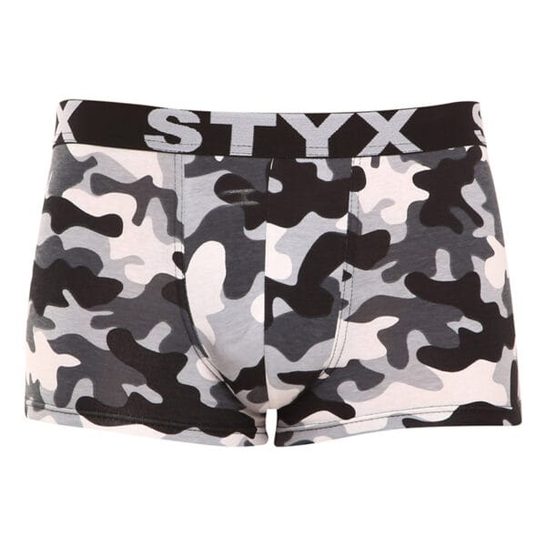 Pánské boxerky Styx art sportovní guma maskáč (G1457) XXL