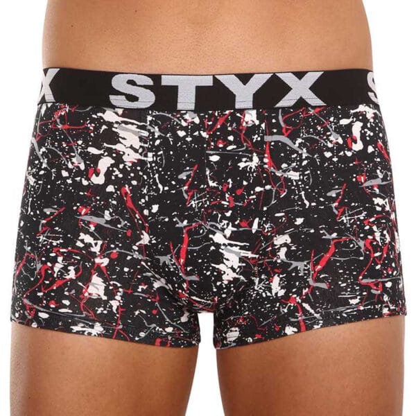 Pánské boxerky Styx art sportovní guma nadrozměr Jáchym (R850) 3XL