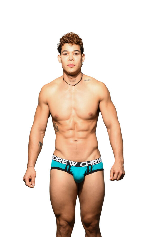 Pánské slipy Andrew Christian modré SHOW-IT (93089-TEAL) XL