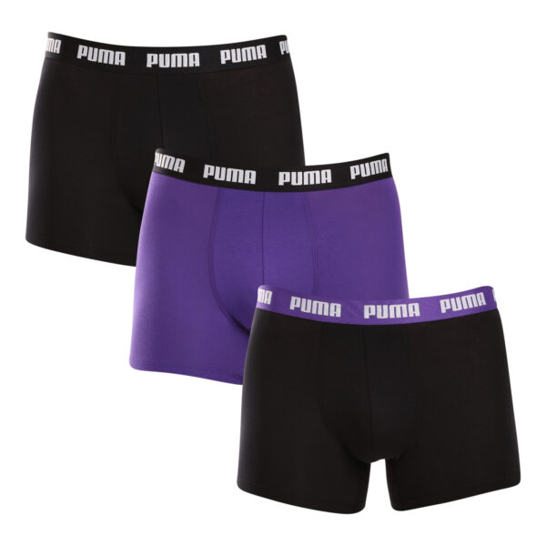 3PACK pánské boxerky Puma vícebarevné (701226820 007) S