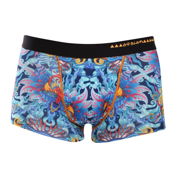 Pánské boxerky 69SLAM Hip BLUE HABITAT (MSYBUH-PO) L