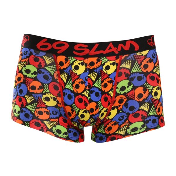 Pánské boxerky 69SLAM hip bamboo SKULL CONE (MHBSKC-BB) L