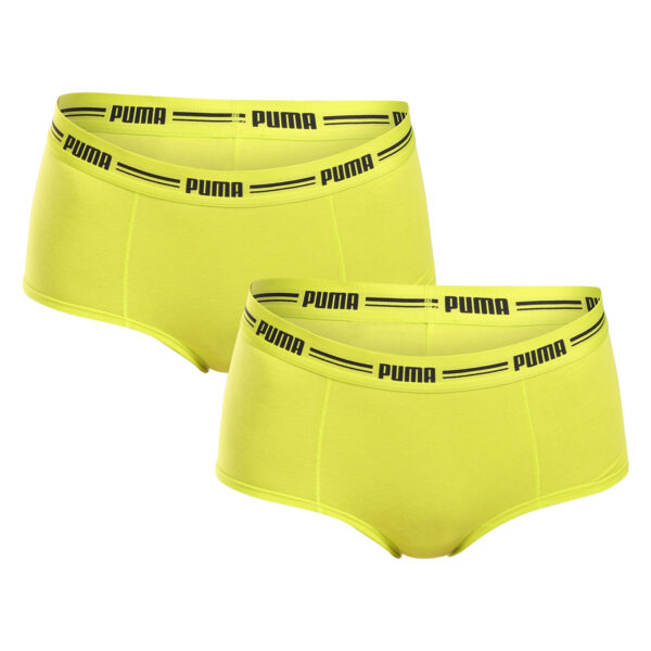 2PACK dámské kalhotky Puma žluté (603033001 021) L