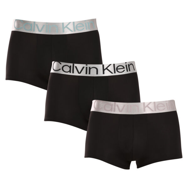 3PACK pánské boxerky Calvin Klein černé (NB3074A-QTE) L