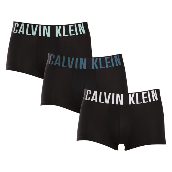 3PACK pánské boxerky Calvin Klein černé (NB3611A-Q1L) S