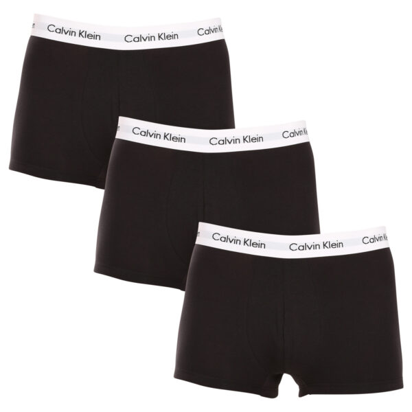 3PACK pánské boxerky Calvin Klein černé (U2664G-001) S