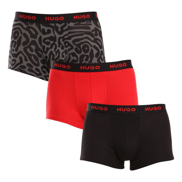 3PACK pánské boxerky HUGO vícebarevné (50517894 974) L