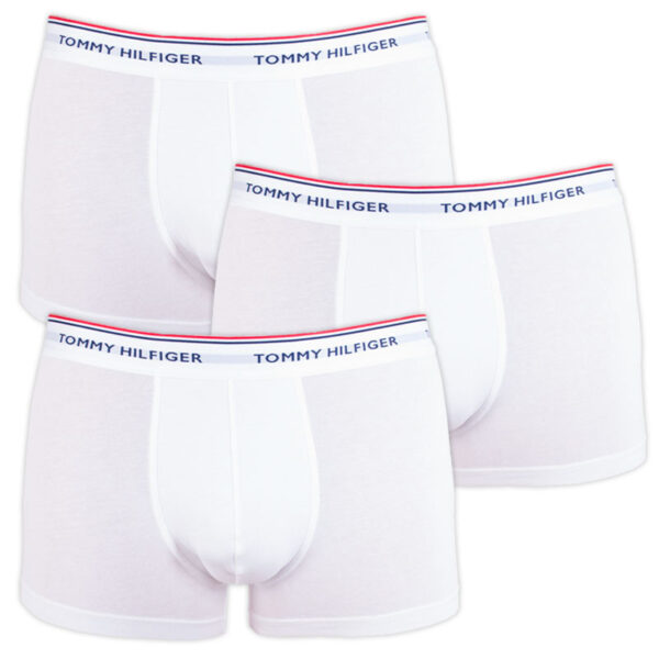 3PACK pánské boxerky Tommy Hilfiger bílé (1U87903842 100) S