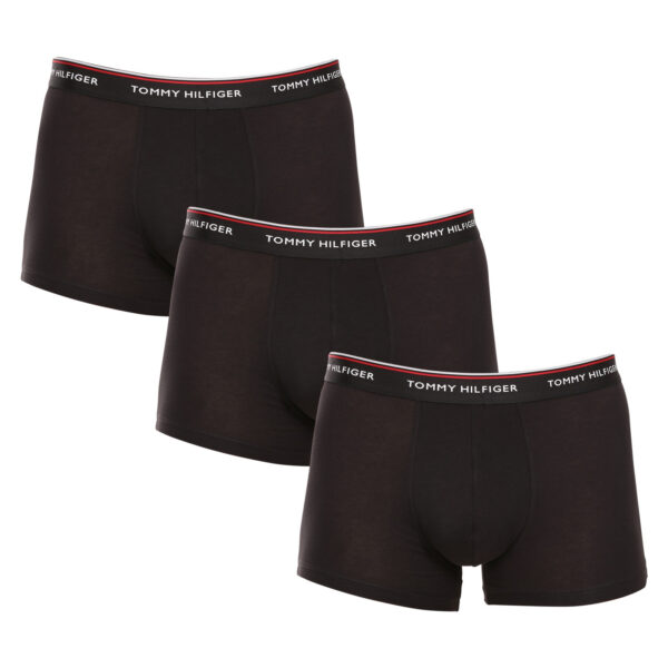 3PACK pánské boxerky Tommy Hilfiger černé (1U87903842 990) L