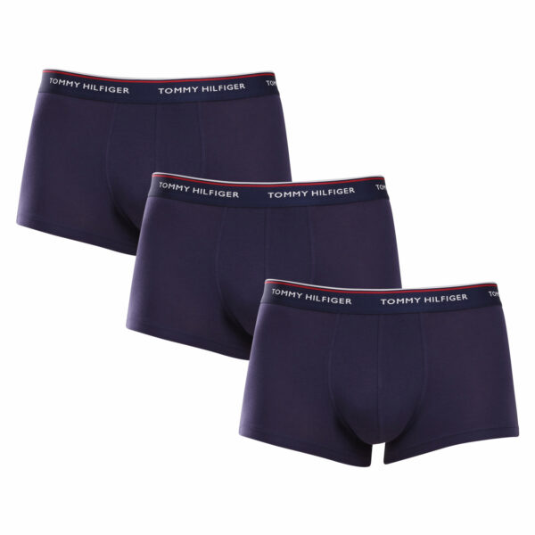 3PACK pánské boxerky Tommy Hilfiger tmavě modré (1U87903841 409) M