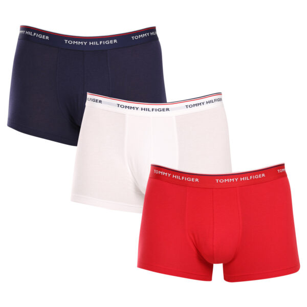 3PACK pánské boxerky Tommy Hilfiger vícebarevné (1U87903842 611) S