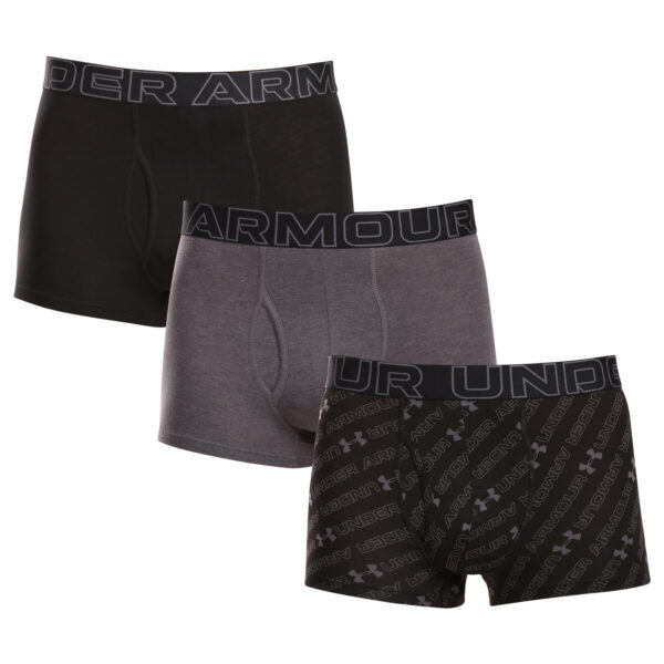 3PACK pánské boxerky Under Armour vícebarevné (1383892 001) 5XL