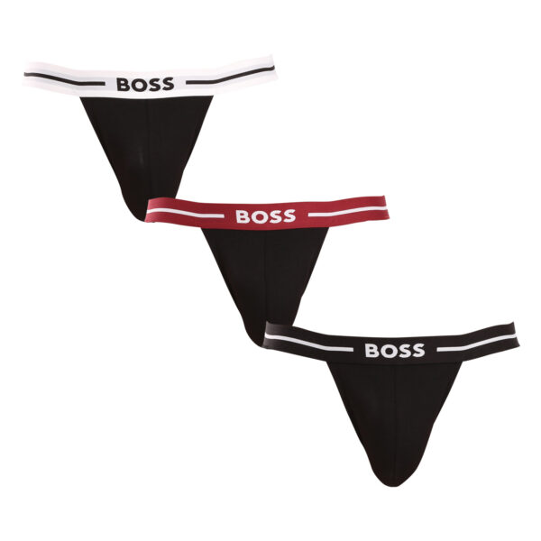 3PACK pánské jocksy BOSS vícebarevné (50517823 968) XXL