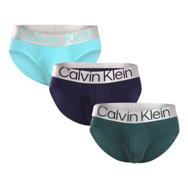 3PACK pánské slipy Calvin Klein vícebarevné (NB3129A-N2M) XL