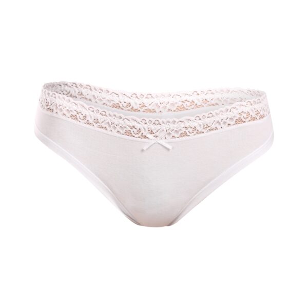 Dámská tanga Lovelygirl bílá (8307-white) M