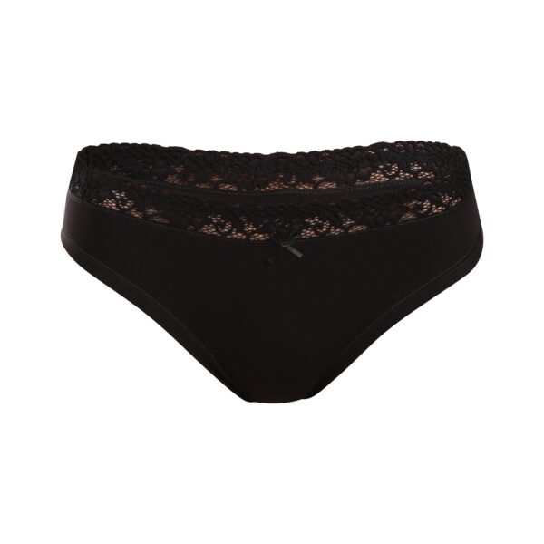 Dámská tanga Lovelygirl černá (8307-black) M