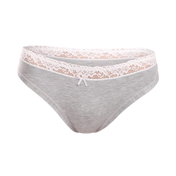 Dámská tanga Lovelygirl šedá (8307-grey) XL