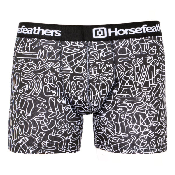 Pánské boxerky Horsefeathers Sidney doodle (AM070C) S