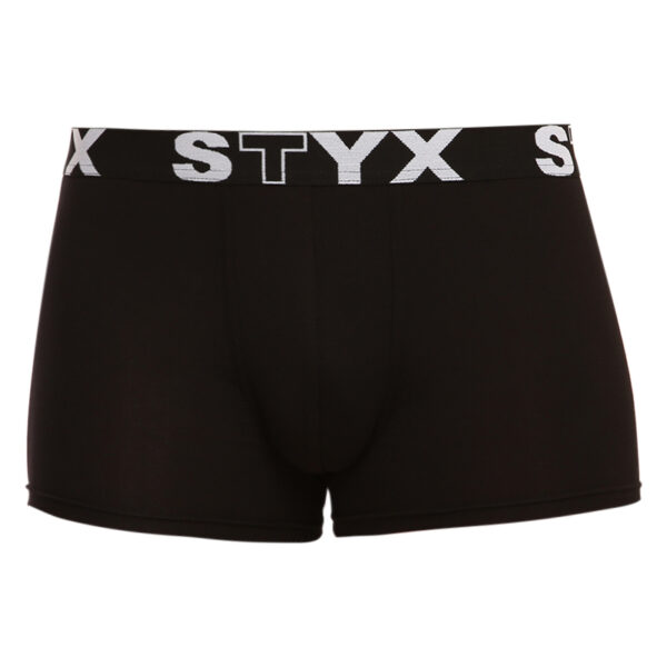 Pánské boxerky Styx sportovní guma černé (G960) S