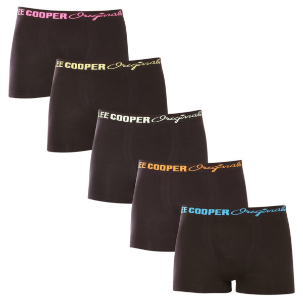 Poškozený obal - 5PACK pánské boxerky Lee Cooper černé (LCU3200774A-1948355) M