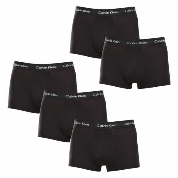 5PACK pánské boxerky Calvin Klein černé (NB2734A-XWB) L