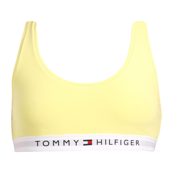 Dámská podprsenka Tommy Hilfiger žlutá (UW0UW04143 ZIN) S