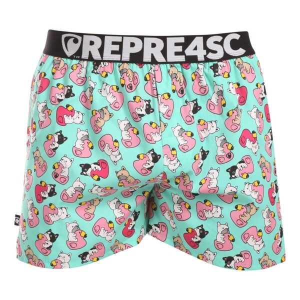 Pánské trenky Represent exclusive Mike Bulldog Bathing (R4M-BOX-0711) L