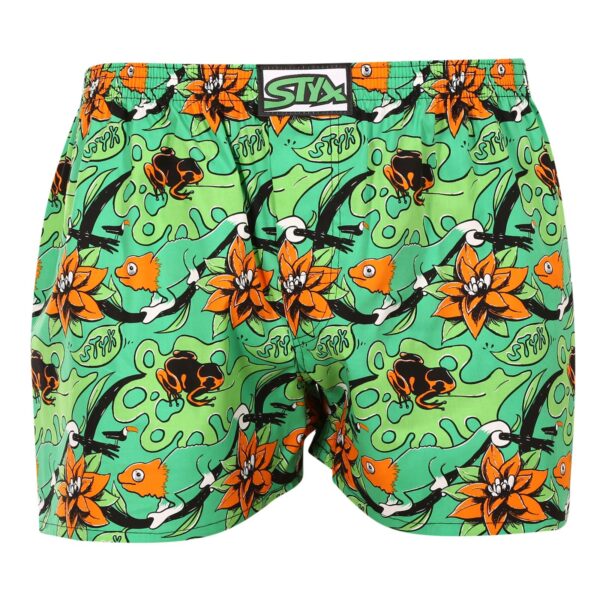 Pánské trenky Styx art klasická guma tropic (A1557) XL