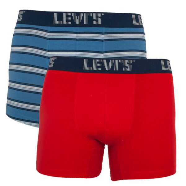 2PACK pánské boxerky Levis vícebarevné (905028001 003) M