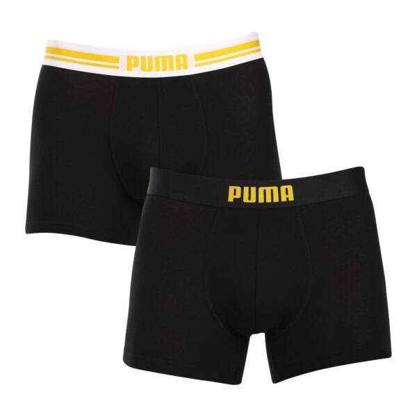 2PACK pánské boxerky Puma černé (701226763 010) L