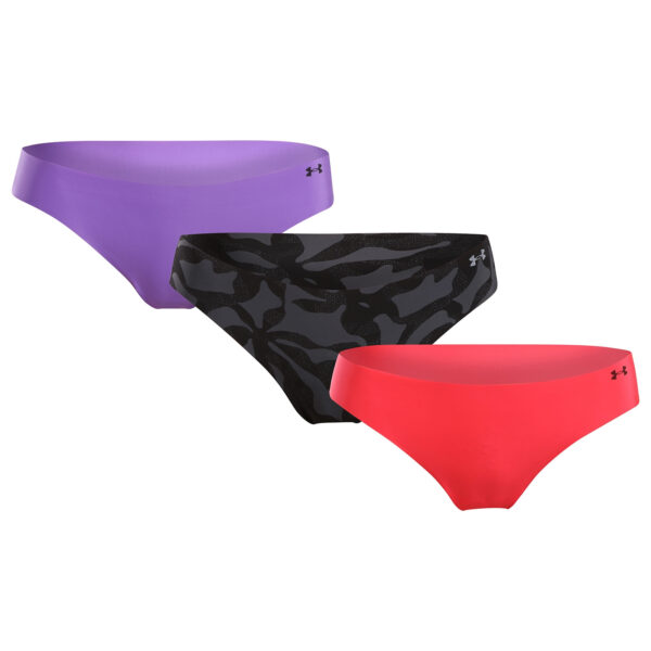 3PACK dámská tanga Under Armour vícebarevná (1383894 001) XS