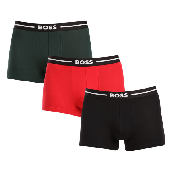 3PACK pánské boxerky BOSS vícebarevné (50517833 980) S