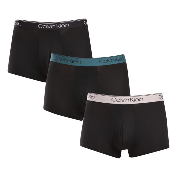 3PACK pánské boxerky Calvin Klein černé (NB2569A-Q7E) XXL