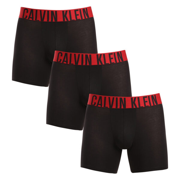 3PACK pánské boxerky Calvin Klein černé (NB3609A-Q5W) L