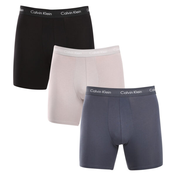 3PACK pánské boxerky Calvin Klein vícebarevné (NB1770A-QRH) L