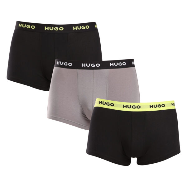 3PACK pánské boxerky HUGO vícebarevné (50517878 986) S