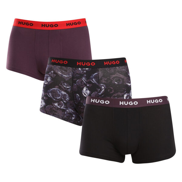 3PACK pánské boxerky HUGO vícebarevné (50517894 982) S