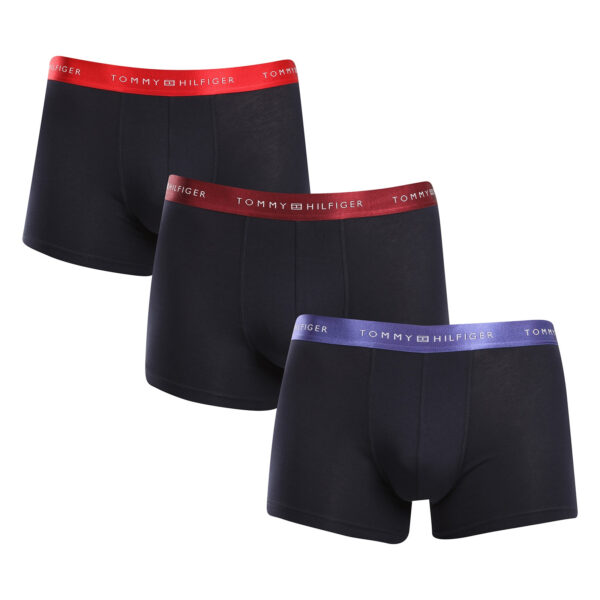 3PACK pánské boxerky Tommy Hilfiger černé (UM0UM03411 0WP) M