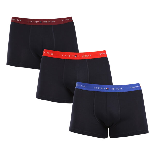 3PACK pánské boxerky Tommy Hilfiger tmavě modré (UM0UM02763 05K) S