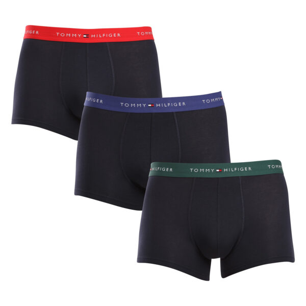 3PACK pánské boxerky Tommy Hilfiger tmavě modré (UM0UM02763 0WN) XXL